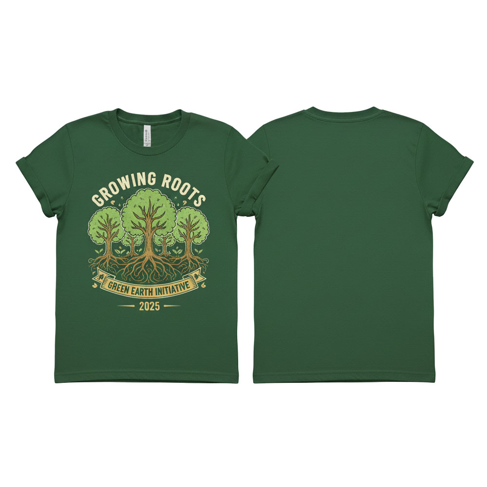 Green Earth Initiative "Growing Roots" 2025 Vintage Tee