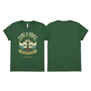 "Plant a Legacy" Vintage Tree Emblem T-Shirt